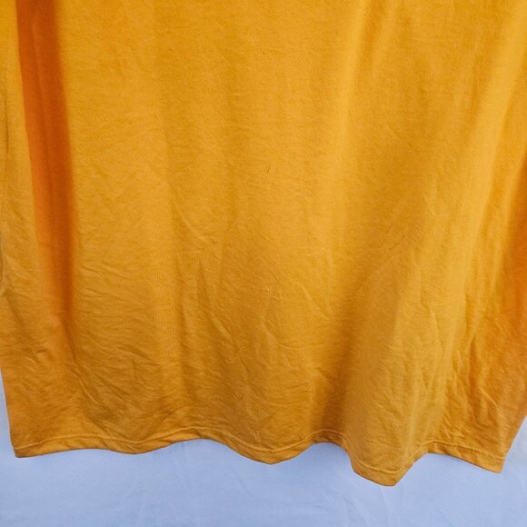 Authentic U.S. Navy Originals Yellow T-Shirt By M.J. Soffe Size Large - Picture 6 of 8